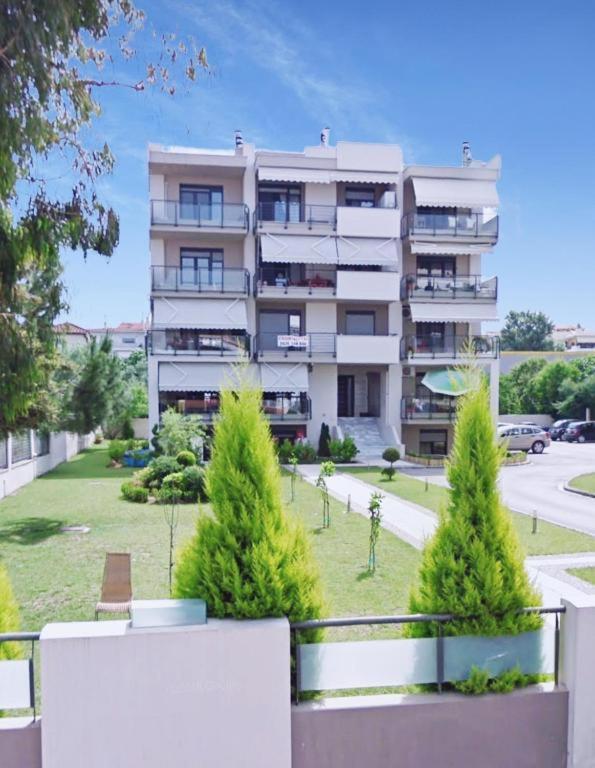 Peraía Grand Getaway Suite 300Mts From The Beach מראה חיצוני תמונה
